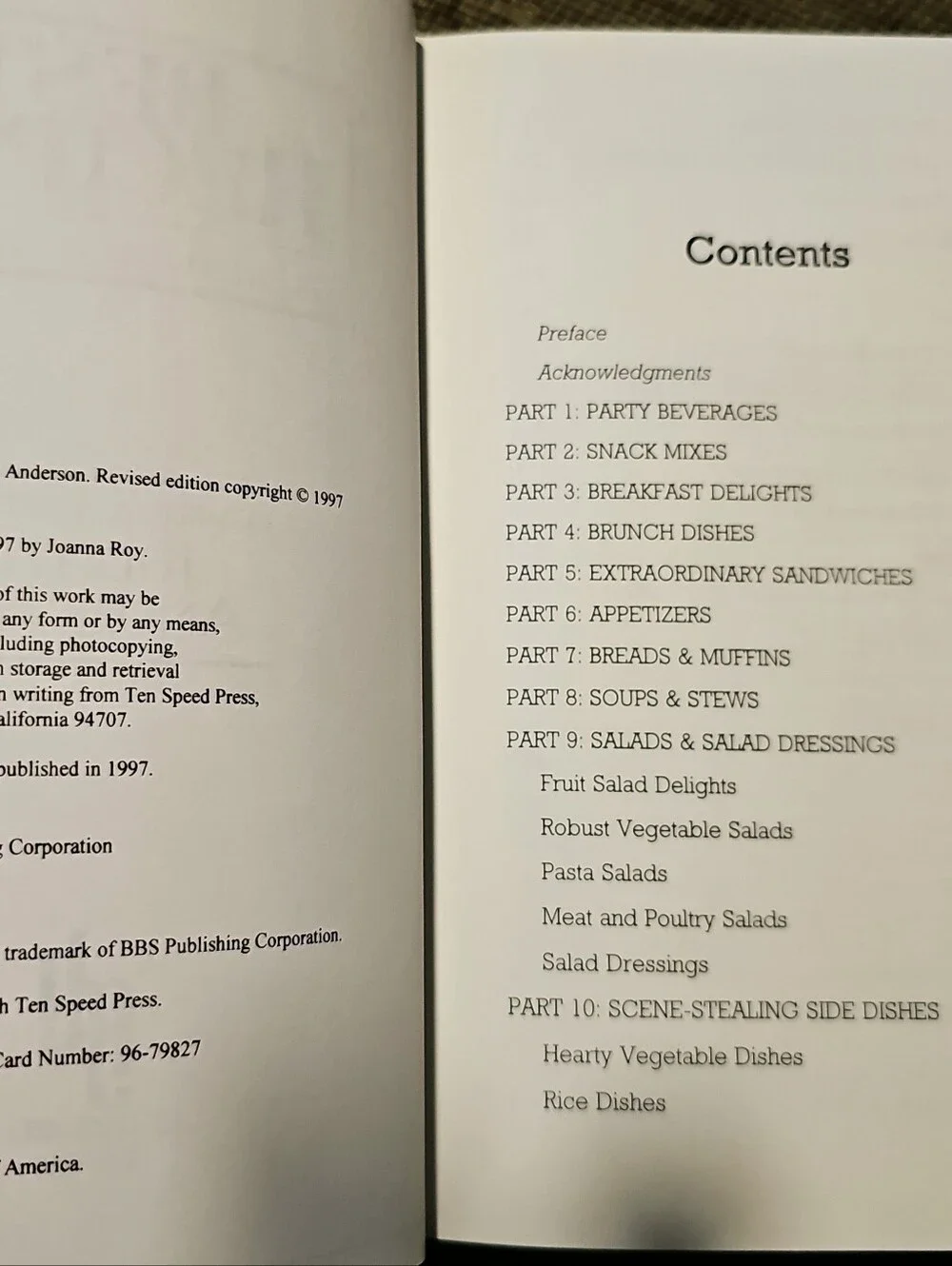 Best Recipes of the Great Food Companies Hardcover Cookbook 1997